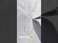 How to draw a bubble letter S easy drawing trick