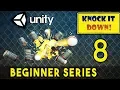 Unity Tutorial for beginners - Knock IT Down Part 8 UI Buttons