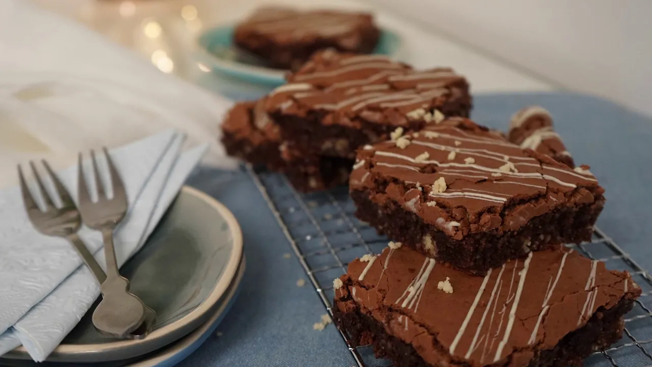 Schnell & einfach leckere Schokoladen Brownies Selber Machen. || How to bake simple & easy delicious. 