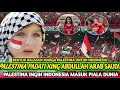 Download Lagu MEDIA ARAB HEBOH!  Palestina Padati King Abdullah stadium Dukung Timnas Indonesia INDONESIA SODARAKU