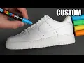 CUSTOM AIR FORCE 1 WITH POSCA MARKERS