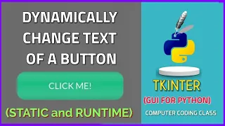 How to Change The Text of a Button When Clicked in Tkinter Python Tkinter Toggle Button