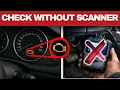 How to Read Check Engine Light Codes Without a Scanner