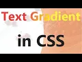 CSS gradient text effect CSS Text Effect CSS gradient color Knowledge Meetup