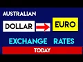 1 AUD to EUR - Convert Australian Dollars to Euros Currency Exchange Rate Today 05 September 2024