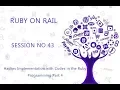 Ruby Programming Tutorial 43 Hashes Implementation with Codes in the Ruby Programming Part 4