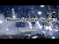 Lagu Malam Semakin Dingin - Tajul \u0026 Afieq Shazwan (Lirik) COVER