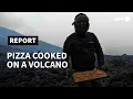 Guatemala s volcanic pizza chef and his lava oven AFP