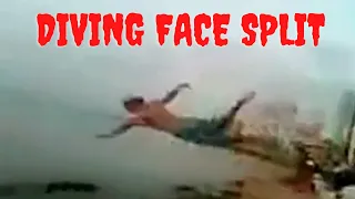 THE DIVING FACE SPLIT GUY A GRAPHIC OG SHOCK