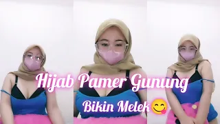 Download Live Hijab Pamer Dengan Berani | Gunung Membesar😍 MP3