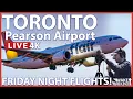 Download Lagu 🔴LIVE Toronto Pearson Airport CYYZ Plane Spotting | FRIDAY NIGHT FLIGHTS!