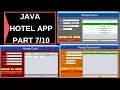 Java Project Tutorial - How To Make a Hotel Management System Project In Java NetBeans Part