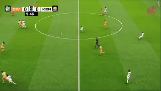 Côte d'Ivoire - Kenya | Éliminatoires Coupe du Monde CAF 2026 | Video Game Simulation