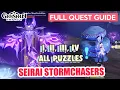 How to Seirai Stormchasers Part I II III IV NEW BOSS Thunder Manisfestations Genshin Impact