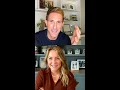 Instagram Live Jessica Capshaw and Christopher Gavigan