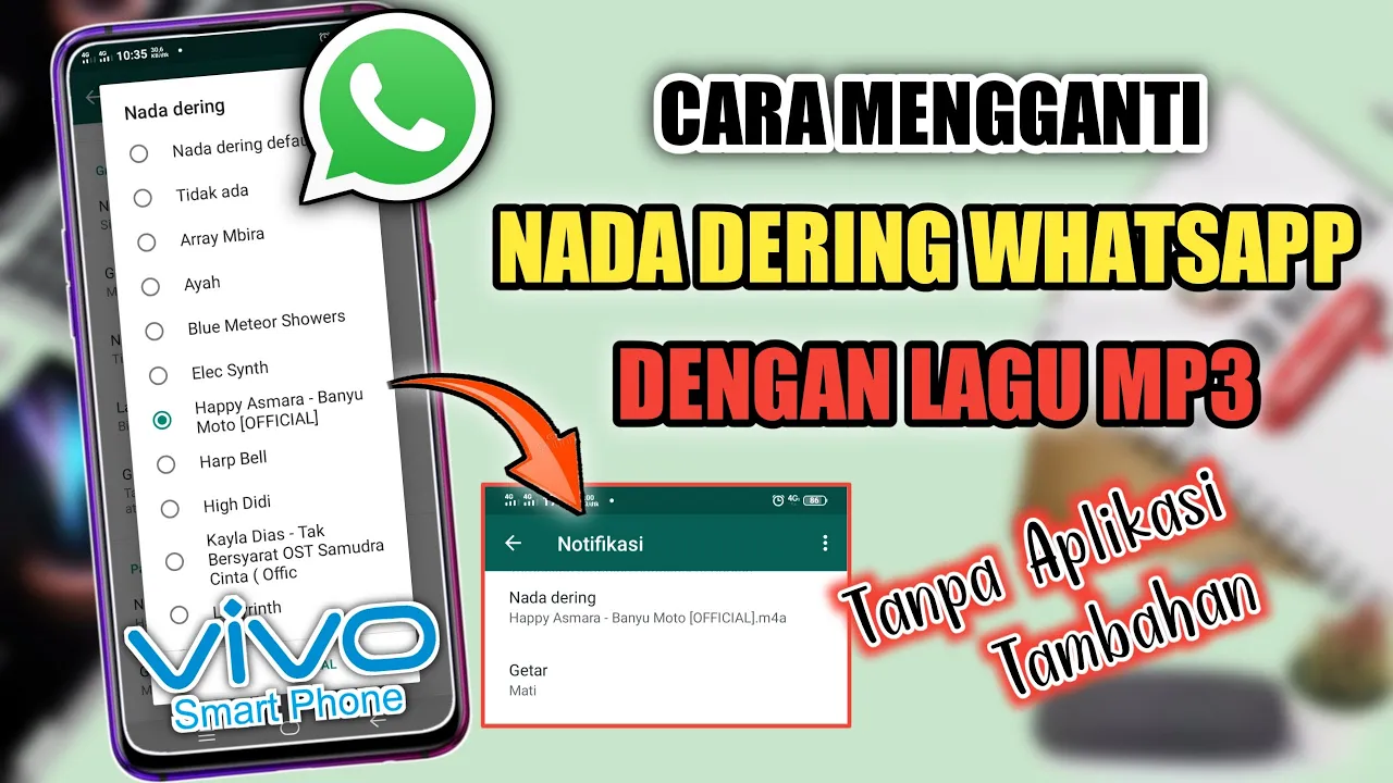 Cara Mengganti Nada Dering Whatsapp Dengan Lagu Di HP Vivo Cara Mengganti Nada Dering Whatsapp Dengan Lagu Di HP Vivo