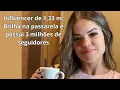 Influencer Vithoria Papel Vitthy Papel compartilha com milhoes seguidores sua rotina nas redes