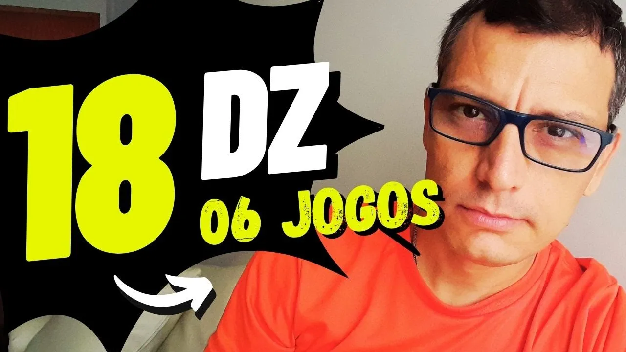 LOTOFÁCIL: COMO GANHAR COM 6 JOGOS NA LOTOFÁCIL? REDUÇÃO LOTOFÁCIL 18 DEZENAS PARA 15 EM 06 JOGOS