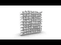 Grasshopper Python 3D matrix wall