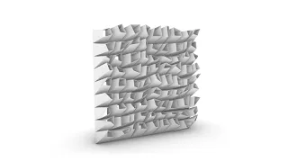 Grasshopper Python 3D matrix wall