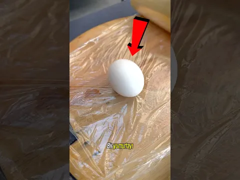 100 KAT Streç Film YUMURTAYI Korur mu? 🥚🤨