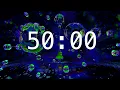 50 Minute Timer Calming Music Abstract Spheres 2025