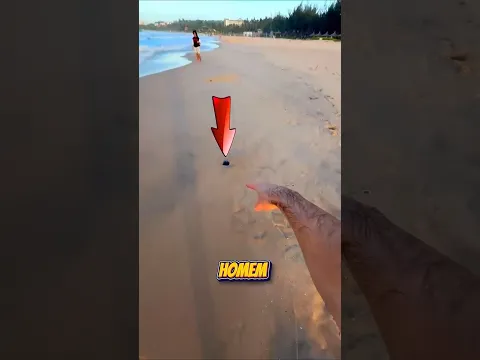 Ele Pensou Que Tinha Encontrado Uma Fortuna Enterrada Na Areia! 🏖️💰