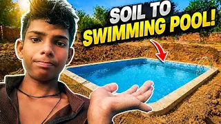 Ghar par banaya swimming