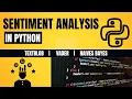 Learn Sentiment Analysis in Python TextBlob VADER Naive Bayes Explained in Hindi