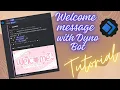 Aesthetic welcome message Dyno Tutorial Pinky