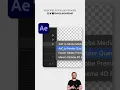 How to export with transparent background from After Effects