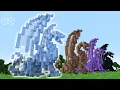 Build a Simple Dragon Statue with ANY Block Minecraft Tutorial