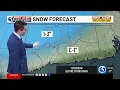 FORECAST A break then a First Alert Weather Day for mixed precip