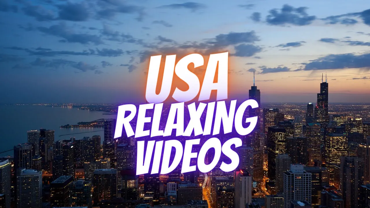 The USA HD - Scenic Relaxation Film With Calming Music