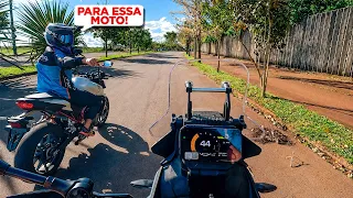 PEGUEI A MOTO IBEX DO MEU NAMORADO E DEU RUIM KKKK