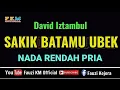 Download Lagu David Iztambul - SAKIK BATAMU UBEK ( Karaoke ) Nada Rendah Pria - Nada Dasar = A Mayor MP3
