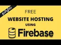 Hosting Website For Free Using Firebase In Tamil Google Firebase Hosting Tutorial In Tamil