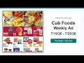 Cub Foods Weekly Ad 26 - 26 Best Deals
