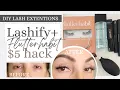 5 LASH EXTENTION HACK w LASHIFY Glues Flutterhabits LASHES Lashes lasts up to 5-7 days 10 off