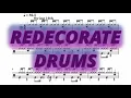 Lagu Redecorate - Twenty One Pilots - Drums Sheet Music