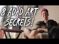 Struggling to Start 8 AD Art Tricks for Instant Creativity