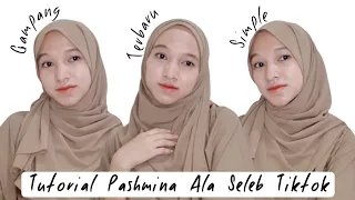 Tutorial Pashmina Ala Seleb Tiktok | Tutut Arinda Herawati