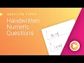 Create Handwritten Numeric Questions in GradeCam