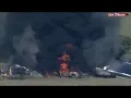 Watch live Plane with 21 people onboard crashes in Brookshire At least 1 person injured autho