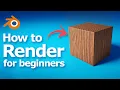 How to Render in Blender for beginners step by step Blender 3D Rendering Tutorial