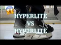Bauer Vapor Hyperlite vs Hyp2rlite Skates