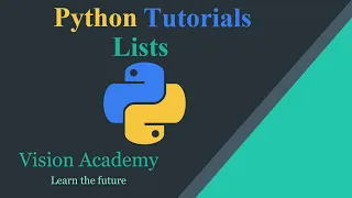 Python Tutorial - Lists in Python