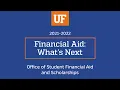 Financial Aid What s Next