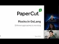 Different approaches to mocking in GoLang