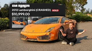 I Bought The Cheapest Lamborghini On The Dark Web